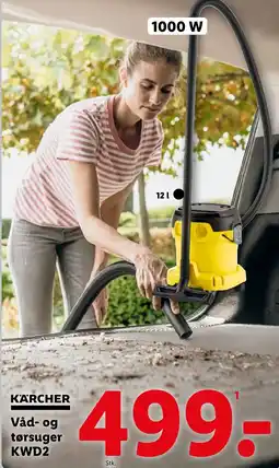 Lidl KÄRCHER Våd- og tørsuger KWD2 tilbud