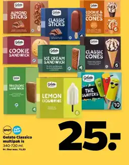 Netto Gelato Classico multipak is tilbud
