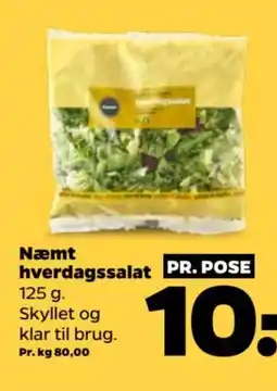 Netto Næmt hverdagssalat tilbud