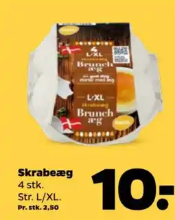 Netto Skrabeæg 4 stk. tilbud