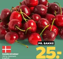 Netto Danske kirsebær tilbud