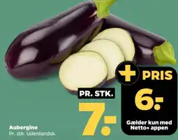 Netto Aubergine tilbud