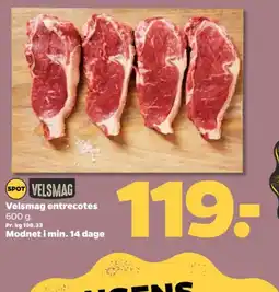 Netto Velsmag entrecotes tilbud
