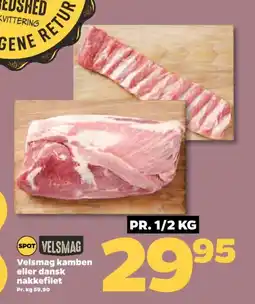 Netto Velsmag kamben eller dansk nakkefilet tilbud