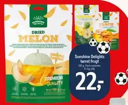 Føtex Sunshine Delights tørret frugt, DKK 22 tilbud