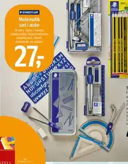 Føtex Matematik sæt i æske, DKK 27 tilbud