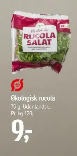 Føtex Økologisk rucola, DKK 9 tilbud