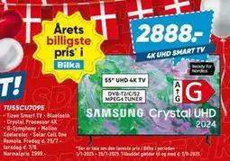 Bilka SAMSUNG TU55CU7095, DKK 2888 tilbud