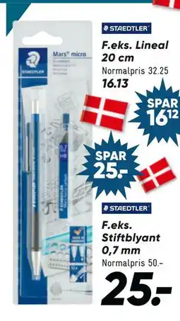 Bilka Stiftblyant 0,7 mm, DKK 25 tilbud