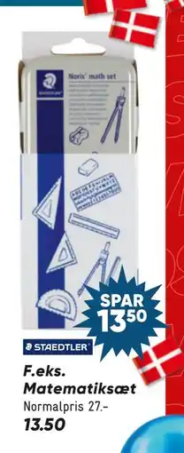 Bilka Matematiksæt, DKK 13.5 tilbud