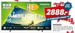 Bilka PHILIPS 55PUS8209, DKK 2888 tilbud