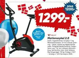 Bilka Motionscykel 2.0, DKK 1299 tilbud