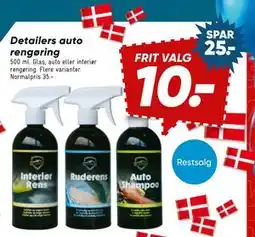 Bilka Detailers auto rengøring, DKK 10 tilbud
