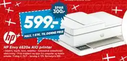 Bilka HP Envy 6520e AIO printer, DKK 599 tilbud
