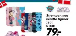 Bilka Strømper med kendte figurer, DKK 79 tilbud