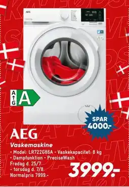 Bilka Vaskemaskine, DKK 3999 tilbud