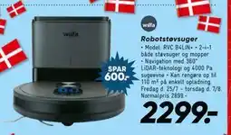Bilka Robotstøvsuger, DKK 2299 tilbud