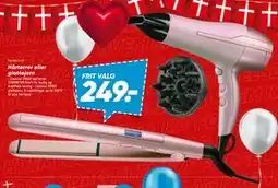 Bilka Hårtørrer eller glattejern, DKK 249 tilbud