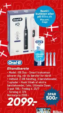 Bilka Eltandbørste, DKK 2099 tilbud