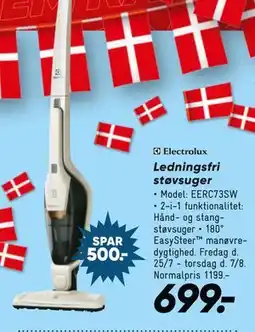 Bilka Ledningsfri støvsuger, DKK 699 tilbud