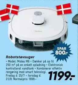 Bilka Robotstøvsuger, DKK 1199 tilbud