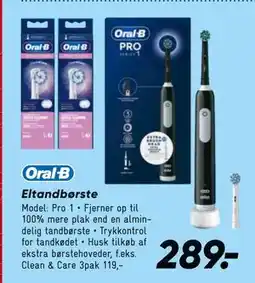 Bilka Eltandbørste, DKK 289 tilbud
