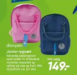Bilka Junior rygsæk, DKK 149 tilbud