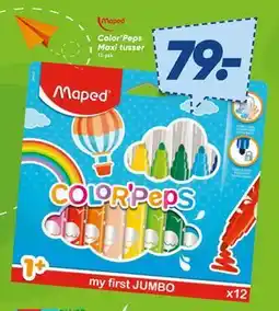 Bilka Color’Peps Maxi tusser, DKK 79 tilbud