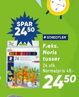 Bilka Noris tusser, DKK 24.5 tilbud