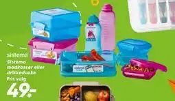 Bilka Sistema madkasser eller drikkedunke, DKK 49 tilbud
