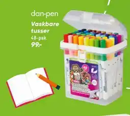 Bilka Vaskbare tusser, DKK 99 tilbud