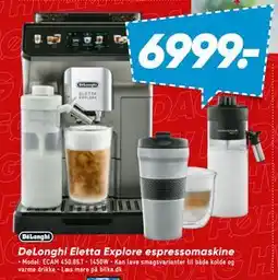 Bilka DeLonghi Eletta Explore espressomaskine, DKK 6999 tilbud
