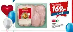Bilka Dansk kyllingebrystfilet, DKK 169 tilbud