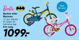 Bilka Barbie eller Batman, DKK 1099 tilbud