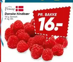Bilka Danske hindbær, DKK 16 tilbud