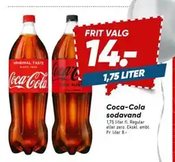 Bilka Coca-Cola sodavand, DKK 14 tilbud