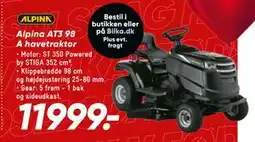 Bilka Alpina AT3 98 A havetraktor, DKK 11999 tilbud