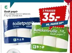 Bilka Godt papir, DKK 35 tilbud