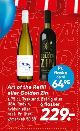 Bilka Art of the Refill eller Golden Zin, DKK 229 tilbud