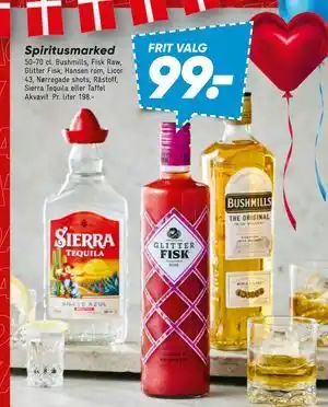 Bilka Spiritusmarked, DKK 99 tilbud
