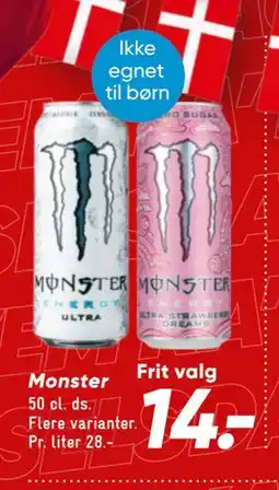 Bilka Monster, DKK 14 tilbud