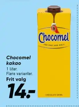 Bilka Chocomel kakao, DKK 14 tilbud