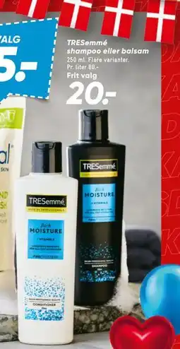 Bilka TRESemmé shampoo eller balsam, DKK 20 tilbud