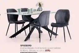 Daells Bolighus SPISEBORD, DKK 1578 tilbud