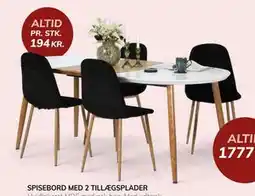 Daells Bolighus SPISESTUESTOL, DKK 194 tilbud
