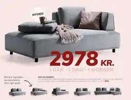 Daells Bolighus SOFA OG SOVESOFA, DKK 2978 tilbud