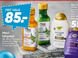 Bilka Maui hårpleje, DKK 85 tilbud