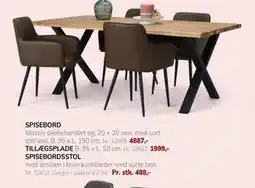 Daells Bolighus SPISEBORDSSTOL, DKK 488 tilbud