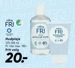 Bilka Hudpleje, DKK 20 tilbud