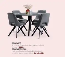 Daells Bolighus SPISEBORD, DKK 1444 tilbud